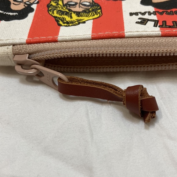 Women’s Seattle Lou Graham colorful makeup/clutch cotton case/bag. One size. - Picture 6 of 8